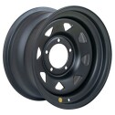 Диск штамп. Off-Road Wheels УАЗ 16x8.0J/5x139.7 D110 ET-3 Черный матовый