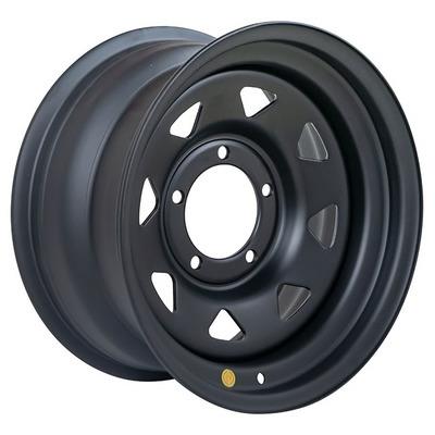 Диск штамп. Off-Road Wheels УАЗ 16x8.0J/5x139.7 D110 ET-3 Черный матовый