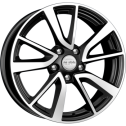 Диск литой КиК KC699 17x7.0J/5x112 D57.1 ET49 алмаз черный