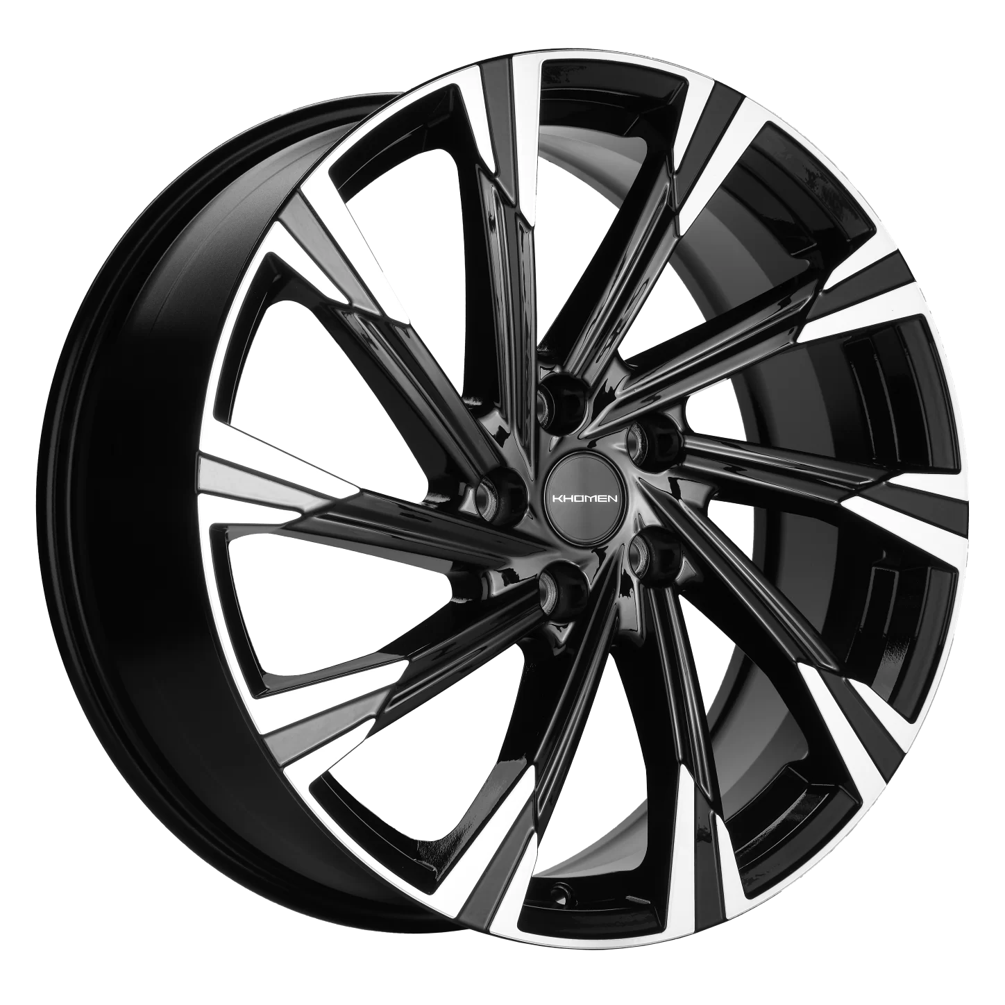 Диск литой Khomen Wheels KHW1901 (Mazda CX-5/CX8) 19x7.5J/5x114.3 D67.1 ET45 Black-FP для GENESIS