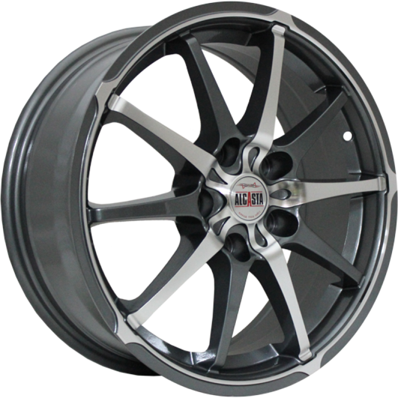 Диск литой Alcasta M10 15x5.5J/5x114.3 D67 ET45 GMF