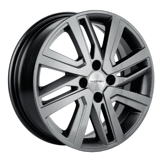 Диск литой Khomen Wheels KHW1609 (Vesta/Largus) 16x6.0J/4x100 D60.1 ET50 Gray