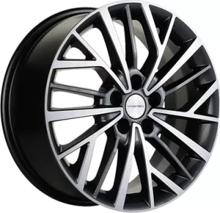 Диск литой Khomen Wheels 1717 17x7.0J/5x114.3 D67.1 ET48 Gray-FP