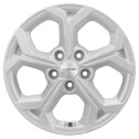 Диск литой Khomen Wheels 1606 16x6.5J/5x114.3 D60.1 ET45 F-Silver