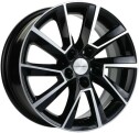 Диск литой Khomen Wheels KHW1604 (Prius) 16x6.0J/5x100 D54.1 ET40 Black-FP