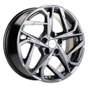 Диск литой Khomen Wheels KHW1716 (Changan CS35/CS35 Pro) 17x7.0J/5x110 D63.3 ET46 Gray