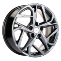 Диск литой Khomen Wheels KHW1716 (Hyundai Elantra) 17x7.0J/5x114.3 D67.1 ET49 Gray