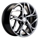 Диск литой Khomen Wheels KHW1716 (ZV 17_Qashqai) 17x7.0J/5x114.3 D66.1 ET40 Gray-FP