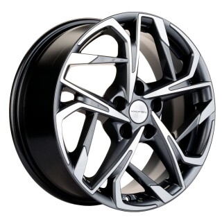 Диск литой Khomen Wheels KHW1716 (ZV 17_Qashqai) 17x7.0J/5x114.3 D66.1 ET40 Gray-FP