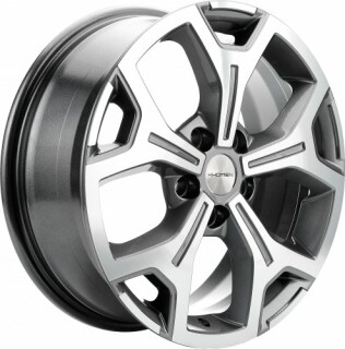 Диск литой Khomen Wheels KHW1710 (Haval F7/F7x) 17x6.5J/5x114.3 D64.1 ET40 Gray-FP