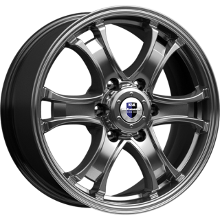 Диск литой КиК Балеар 18x7.5J/6x139.7 D100.1 ET38 дарк платинум