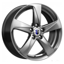 Диск штамп. Accuride 10/335/281/162.5 22.5x9.0J/10x335 D281 ET162.5 Silver