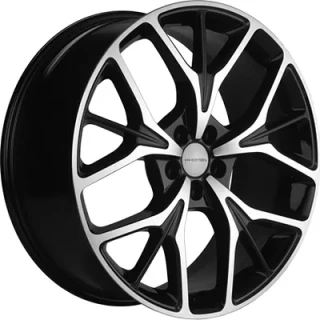 Диск литой Khomen Wheels KHW2012 20x8.0J/5x114.3 D64.1 ET45 Black-FP