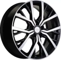 Диск литой Khomen Wheels 1806 18x7.0J/5x114.3 D64.1 ET40 Black-FP