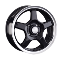 Диск литой LS Wheels 816 15x6.5J/4x100 D60.1 ET45 BKL