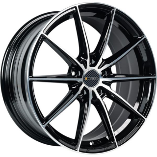 Диск литой INCH FA8533 18x8.0J/5x114.3 D66.5 ET37 Gloss Black Machined Face