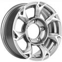 Диск литой Khomen Wheels KHW1505 (Jimny) 15x5.5J/5x139.7 D108.1 ET5 F-Silver-FP
