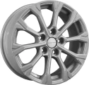 Диск литой Khomen Wheels KHW1605 (Changan CS35 Plus) 16x6.5J/5x110 D63.3 ET46 F-Silver