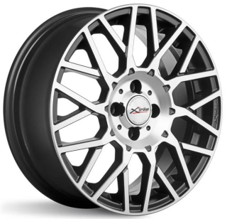 Диск литой X'trike X-125 16x6.5J/4x100 D54.1 ET48 BKM/FP