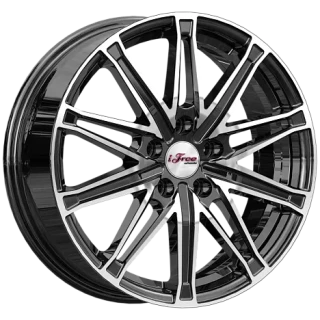 Диск литой iFree Виар (КС1065) 17x6.5J/5x114.3 D66.6 ET37 блэк джек