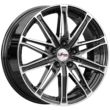 Диск литой iFree Виар (КС1065) 17x6.5J/5x114.3 D66.6 ET37 блэк джек