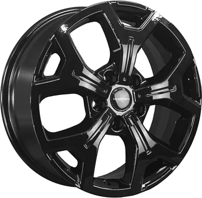 Диск литой Khomen Wheels KHW1710(2) (VW Transporter) 17x6.5J/5x120 D65.1 ET55 Black