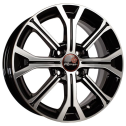 Диск литой Вектор B198 15x6.0J/4x100 D60.1 ET50 алмаз черный