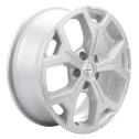 Диск литой Khomen Wheels KHW1710(2) (VW Multivan) 17x6.5J/5x120 D65.1 ET60 F-Silver