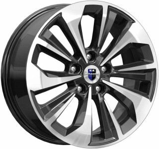 Диск литой КиК Авиор (КС936) 17x7.0J/5x108 D65.1 ET40 алмаз черный
