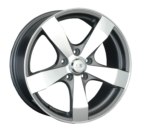 Диск литой LS Wheels LS205 16x7.0J/4x100 D73.1 ET40 GMF