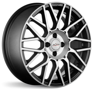 Диск литой X'trike X-131 17x7.0J/4x100 D60.1 ET37 BKM/FP