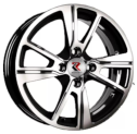 Диск литой RepliKey K27 14x5.5J/4x100 D67.1 ET38 BK/FP