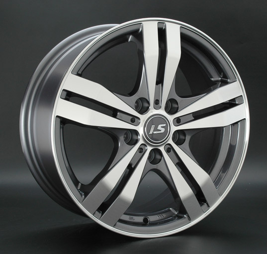 Диск литой LS Wheels LS142 16x6.5J/5x114.3 D73.1 ET45 GMF