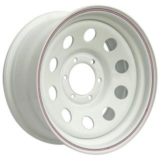 Диск штамп. Off-Road Wheels White 17x8.0J/5x150 D110 ET25 W