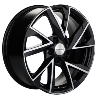 Диск литой Khomen Wheels KHW1714 (Chery tigo 7pro) 17x7.0J/5x108 D60.1 ET40 Black-FP