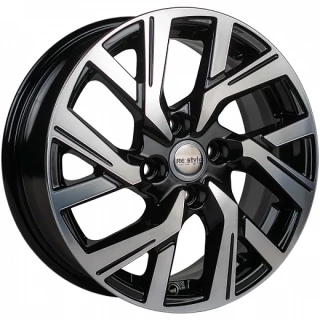 Диск литой КиК KC1030 15x6.0J/4x100 D60.1 ET37 алмаз черный