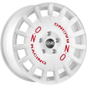 Диск литой OZ Rally Racing 17x8.0J/5x100 D68 ET48 Race White Red Lettering
