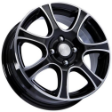 Диск литой СКАД Торнадо 15x5.5J/4x100 D67.1 ET45 Алмаз