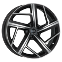 Диск литой MAK Qvattro 20x9.0J/5x112 D66.6 ET30 Black mirror