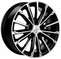 Диск литой Khomen Wheels 1611 16x6.5J/5x114.3 D66.1 ET50 Black-FP