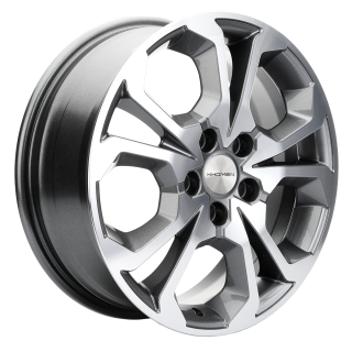 Диск литой Khomen Wheels KHW1711 (Arkana/Kaptur) 17x6.5J/5x114.3 D66.1 ET50 Gray-FP