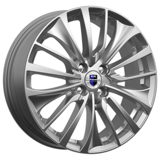 Диск литой КиК Flanker 17x6.5J/5x114.3 D66.1 ET50 дарк платинум