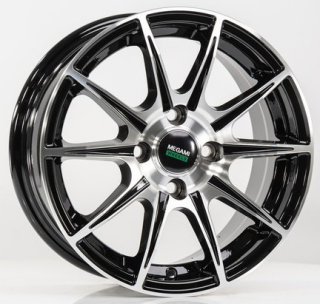 Диск литой Megami MGM-13 14x6.0J/4x100 D67.1 ET35 BKF