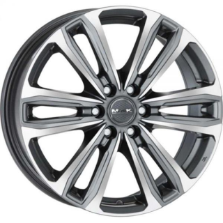 Диск литой MAK Safari 18x8.0J/6x139.7 D112 ET20 Gunmetal Mirror Face5
