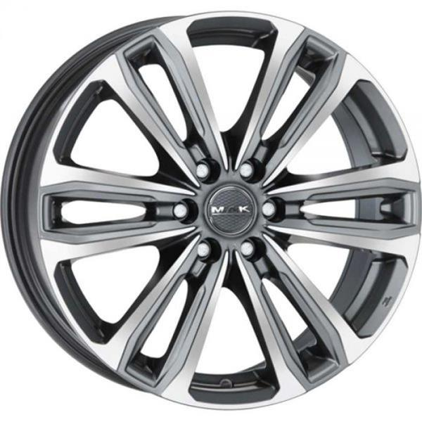 Диск литой MAK Safari 18x8.0J/6x139.7 D112 ET20 Gunmetal Mirror Face5