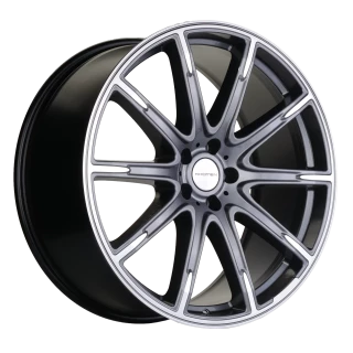 Диск литой Khomen Wheels KHW2102 ( GLS class) 21x9.5J/5x112 D66.6 ET30 Gray-FP