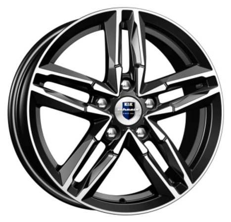 Диск литой КиК Sayan 16x6.0J/5x100 D57.1 ET38 алмаз черный