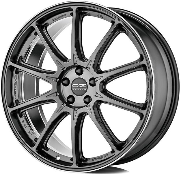 Диск литой OZ Hyper XT HLT 20x10.5J/5x112 D66.6 ET26 Star Graphite Diamond Lip