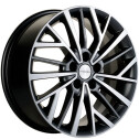 Диск литой Khomen Wheels 1717 17x7.0J/5x108 D60.1 ET40 Black-FP