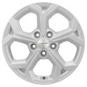 Диск литой Khomen Wheels 1606 16x6.5J/5x114.3 D67.1 ET46 F-Silver